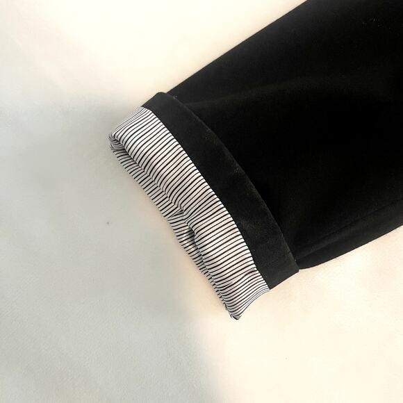 Larry Levine Ladies Blazer Black Stretch Large 1-Button Jacket Suit Workwear - Picture 7 of 10